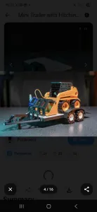Mini Trailer with Hitching system