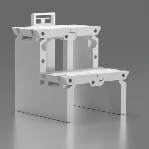 Printable Foldable Dropline Chair (Step Chair)