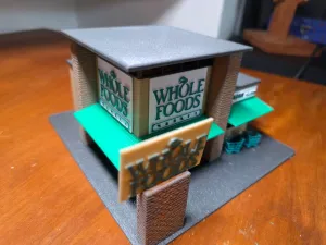 Whole Foods US Store Diorama