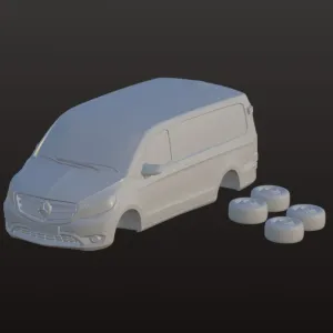mercedes benz vito stl