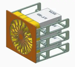 5.25 bay adapter