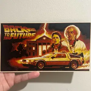 Back to the Future poster Hueforge 200x109.3