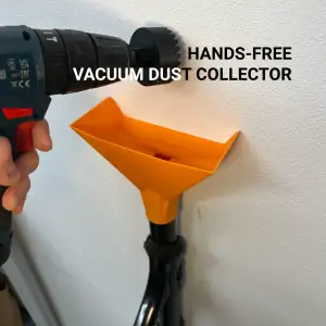Hands-Free Vacuum Dust Collector