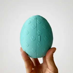 Egg-shaped container