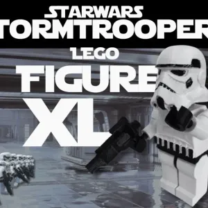 Large Lego Style Star Wars Stormtrooper