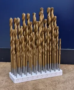 drill & hex bit stand - customizeable OpenSCAD