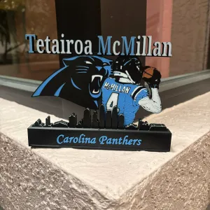 NFL - Carolina Panthers Tetairoa McMillan display