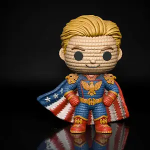 Homelander Amigurumi STL The Boys Crochet Style Figure
