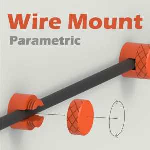Electric Wire Wall Mount Collection - 8 Variations
