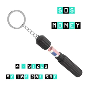 keychain with emergency money
