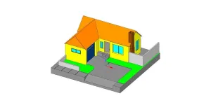 House pattern 玩具屋