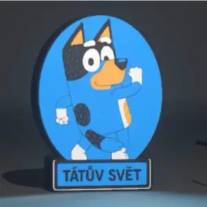 LightBox Bandit (Bluey) - TÁTŮV SVĚT