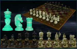Chess, Arab and Roman Chess Pieces