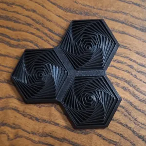 Triangle hexagon figet toy
