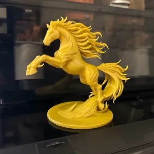 Fire Horse — Decorative 3D Statue