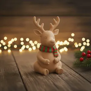 Reindeer sitting
