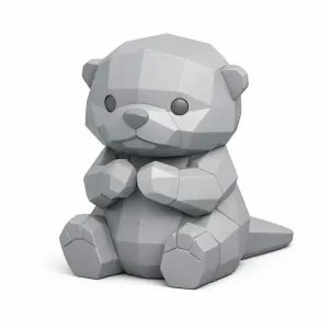Geometric Baby Otter
