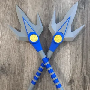 lance power ranger bleu
