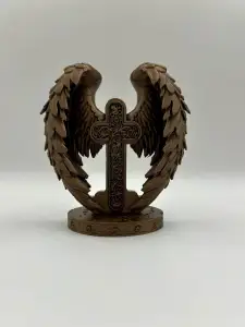 Angel Wings with Cross