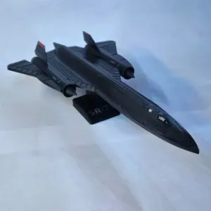 Sr 71 plane with stand
