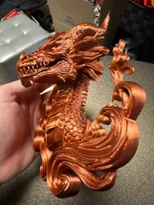 Dragonhead Wallart