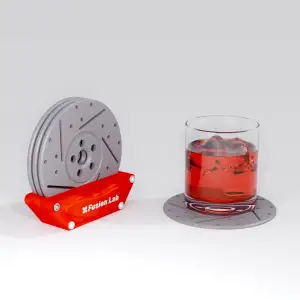 Car Brake tea coaster