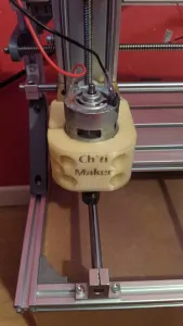 support moteur CNC