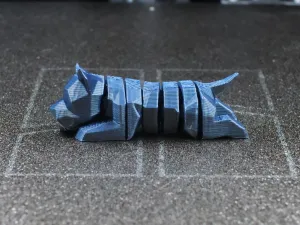 Articulated Low-Poly Flexi Pup