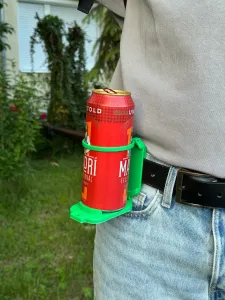 Belt beer holder - World Cup 2026 style
