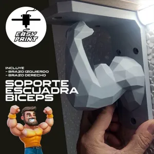 Soporte Escuadra Biceps