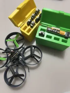 LiPo 1S Tiny Whoop battery storage box