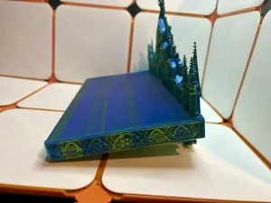 Gothic Bloom Wall Shelf
