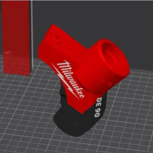 Dust extractor  DE90 for angle grinder Milwaukee M18