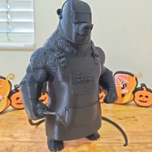 Welding Bear with Torch