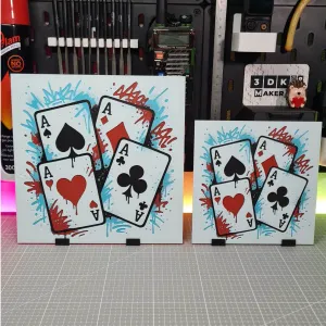 Graffiti Ace Playing Cards – Hueforge – 4 Colors
