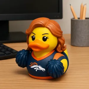 Rubber Duck - Denver Broncos Cheerleader - 3D print
