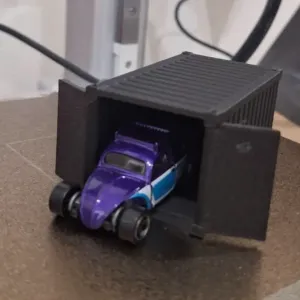 Shipping Container for cars Hotwheels 1/64