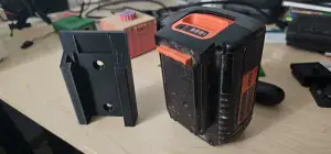 Black and Decker 40 volt battery holder