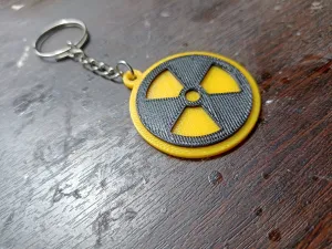 NUCLEAR KEYCHAIN