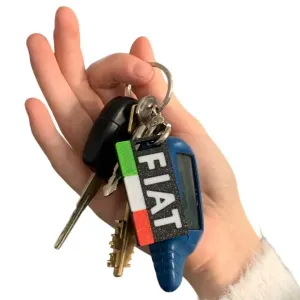 Брелок на ключи FIAT цветной Италия