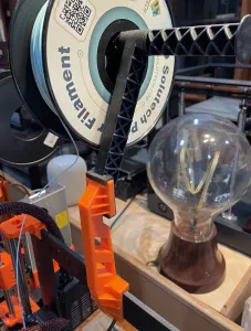 Prusa Filament Riser for HotBox