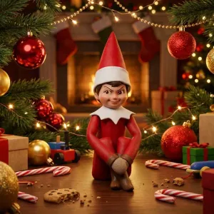 Elf on the Shelf Santa's Scout Naughty or Nice?