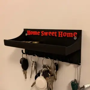 Key holder two color keyholder