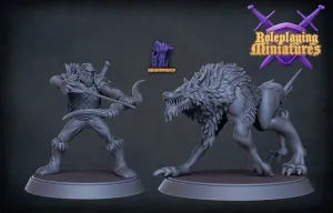 Hobgoblin Archer with warg