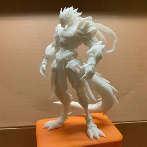 Dragonoid statue