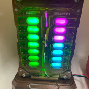 Cyberpunk Binairy Clock
