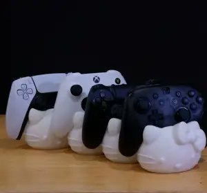 Cute Hello Kitty Inspired Controller Stand Bundle