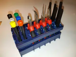 Tools modular desktop stand (Tweezer;Plier;Screwdriver) V 2.