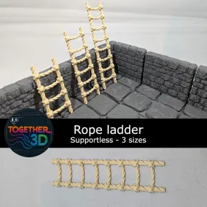 Rope ladder - supportless DND scatter terrain