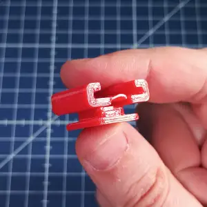 Cold Shoe Orientation Adapter with Tension Spring [STEP]